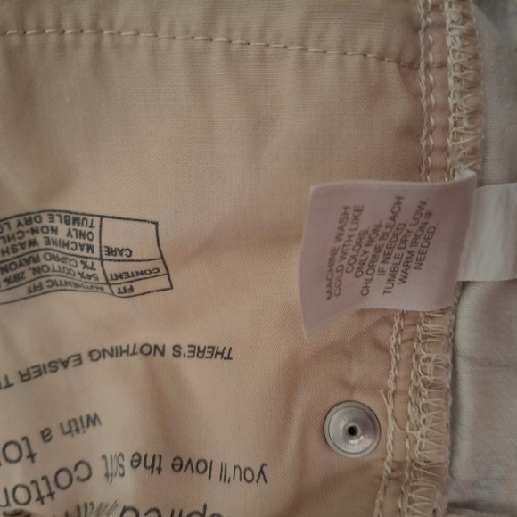 J Jill Authentic‎ Fit Slim Ankle Pants Womens Size 18 Floral Cotton Blend - Picture 6 of 10